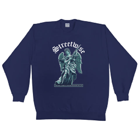 STATUE Crewneck Sweater (NAVY)