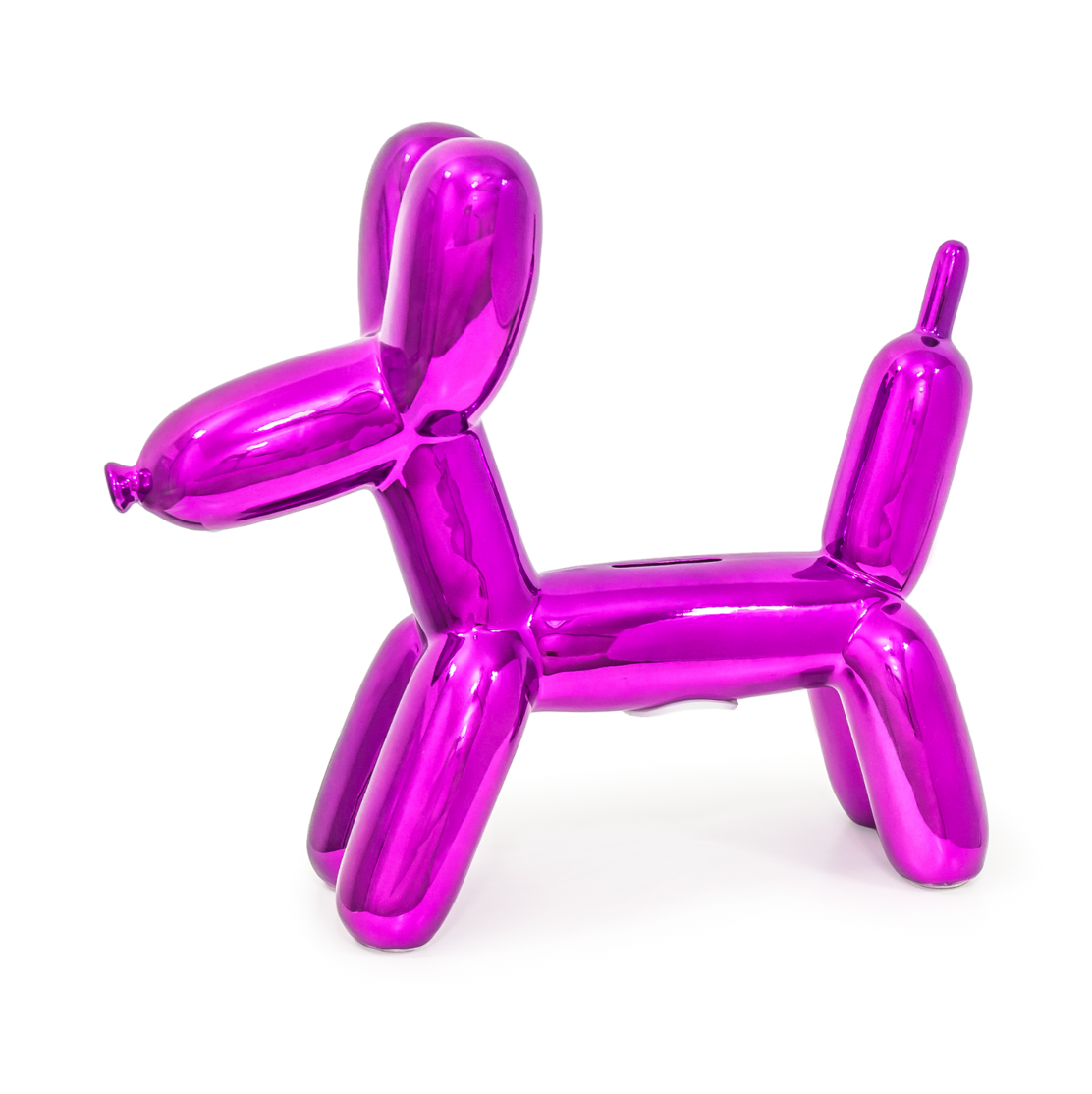 Balloon Money Bank Doggy Pink