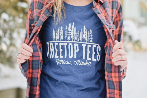 Treetop Tees logo shirt