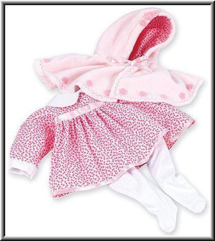 Madame Alexander 02587 Pink Petals Outfit & Bonnet For 19-20" Babies
