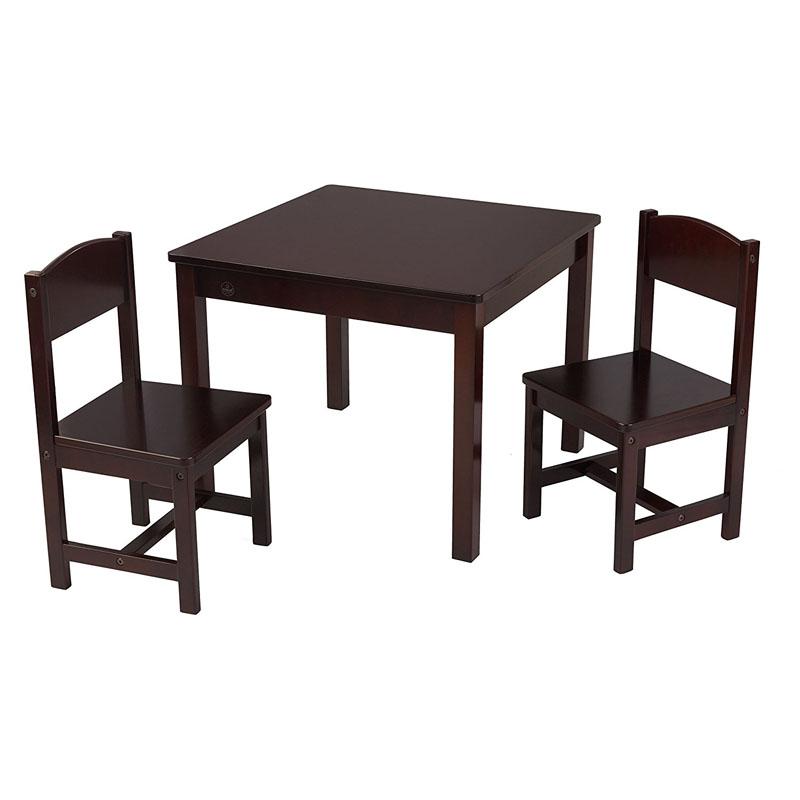 Kidkraft 21203 Aspen Table & 2 Chair Set - Espresso