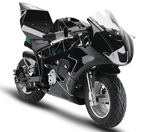 Mototec Mt-elec-gp-black Electric Pocket Bike Gp 36v 500w Black
