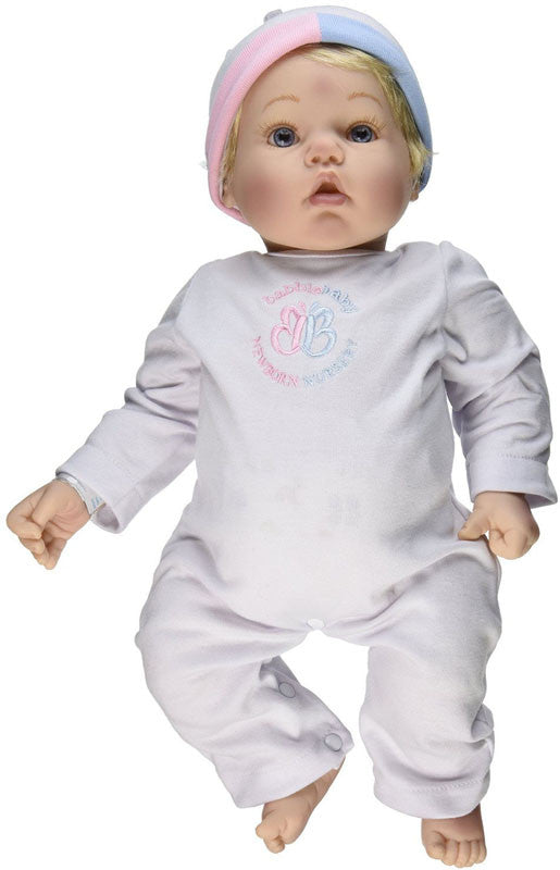 Madame Alexander Babble Baby, Blonde Hair, Blue Eye Baby Face Doll