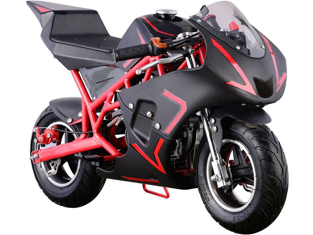 Mototec Mt-gp-cali-red Cali Gas Pocket Bike 40cc Red