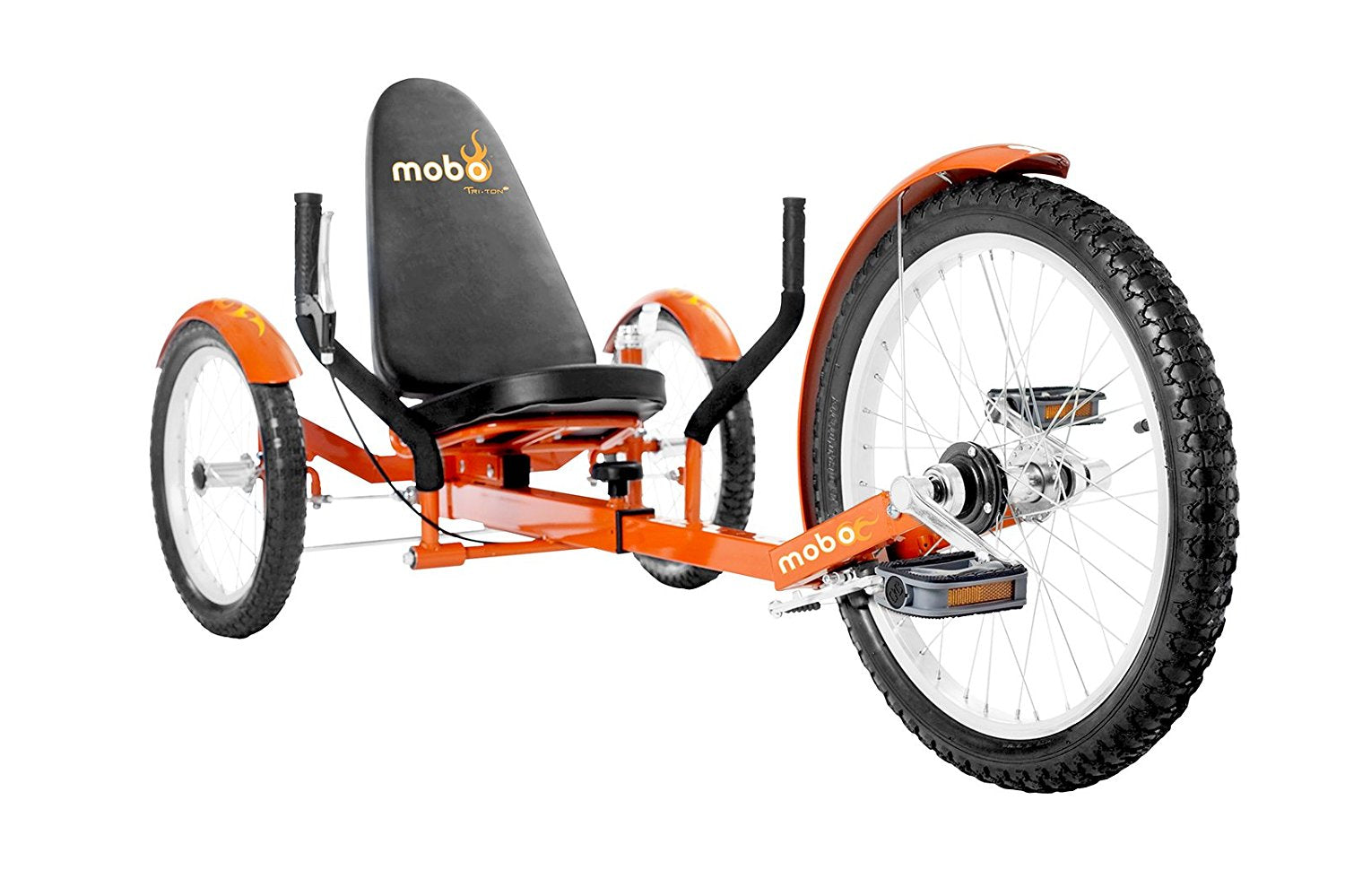 Triton Mobo Pro 20" Three Wheeled Cruiser Orange