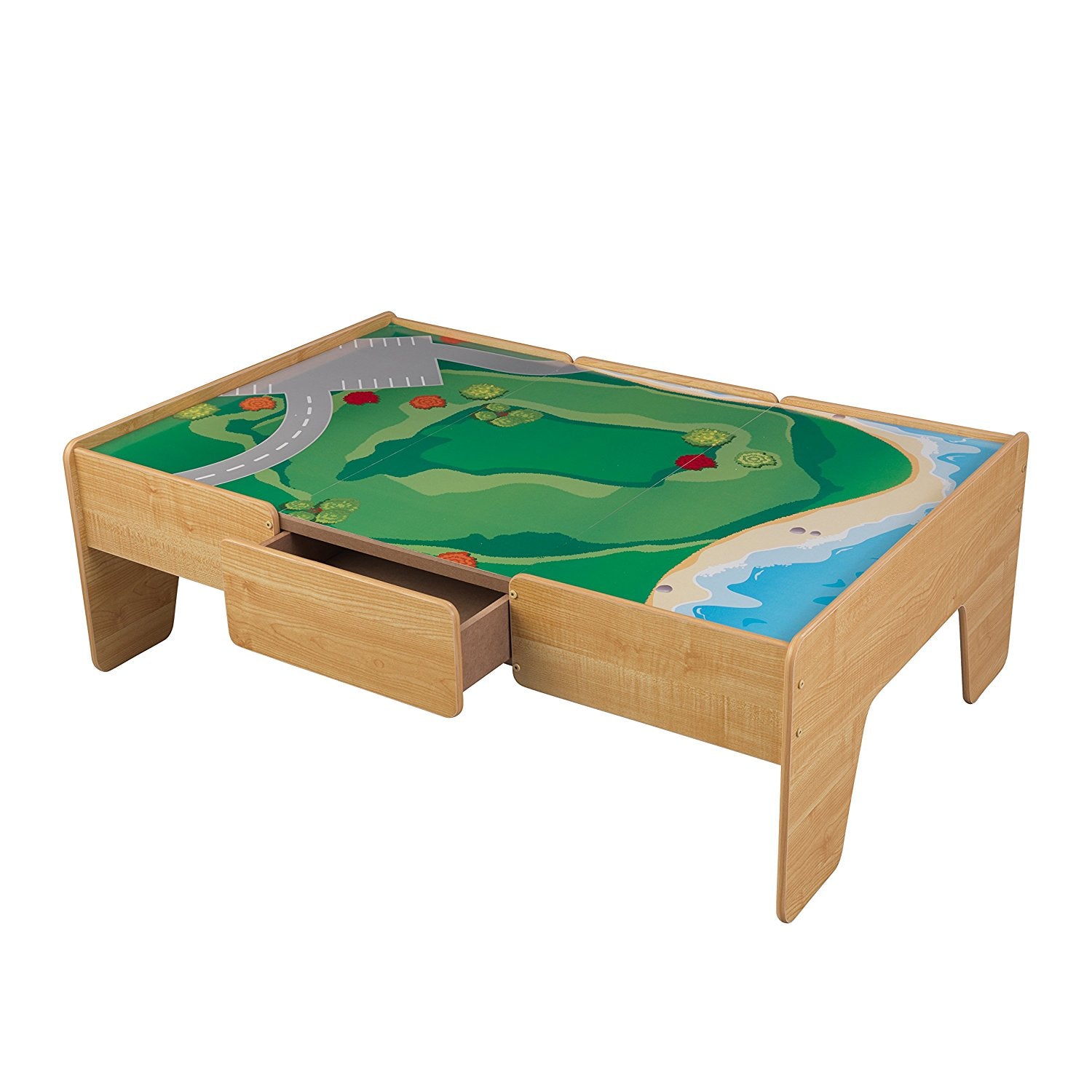 Kidkraft 18006 Wooden Train Table - Natural