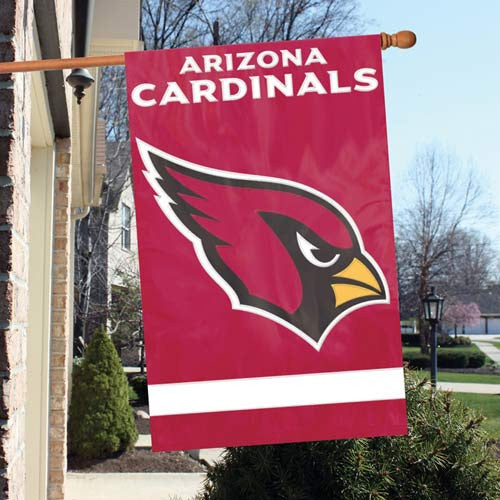 The Party Animal, Inc. Afac Arizona Cardinals Appliqué Banner Flag