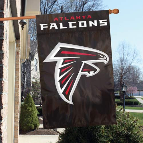 The Party Animal, Inc. Afat Atlanta Falcons Appliqué Banner Flag