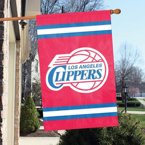 The Party Animal, Inc. Afcli Los Angeles Clippers Appliqué Banner Flag