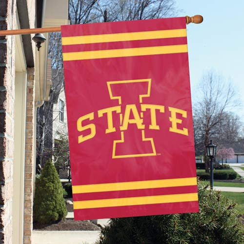 The Party Animal, Inc. Afias Iowa State Cyclones Appliqué Banner Flag