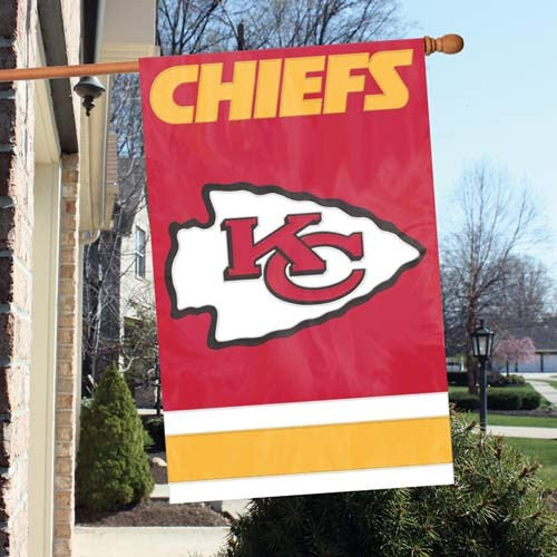 The Party Animal, Inc. Afkc Kansas City Chiefs Appliqué Banner Flag