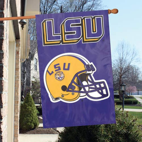 The Party Animal, Inc. Aflsu Lsu Tigers Appliqué Banner Flag