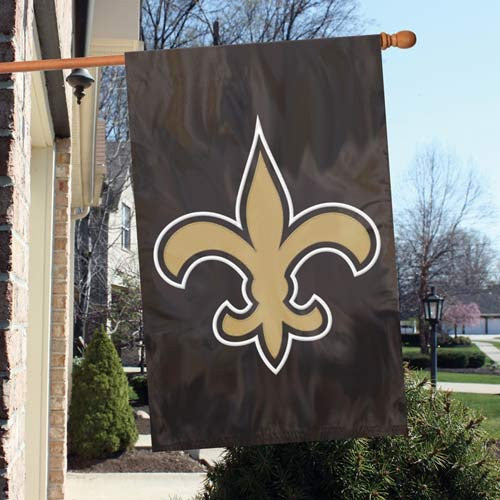 The Party Animal, Inc. Afno New Orleans Saints Appliqué Banner Flag