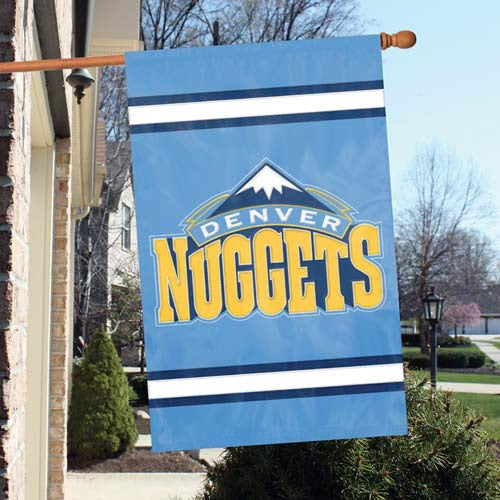 The Party Animal, Inc. Afnug Denver Nuggets Appliqué Banner Flag