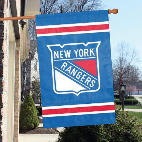 The Party Animal, Inc. Afran New York Rangers Appliqué Banner Flag