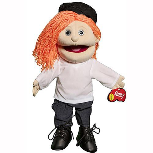 Sunny Toys 14" Red-haired Girl In White T
