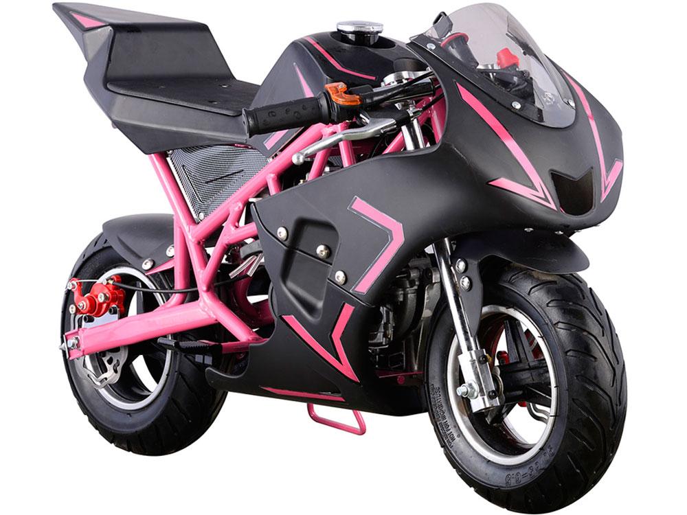 Mototec Mt-gp-cali-pink Cali Gas Pocket Bike 40cc Pink