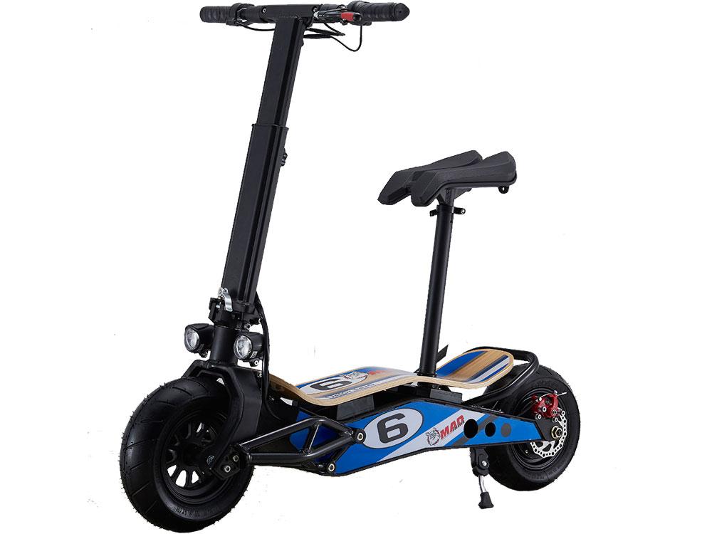 Mototec Mt-minimad-800-blue Minimad 36v 800w Lithium Electric Scooter