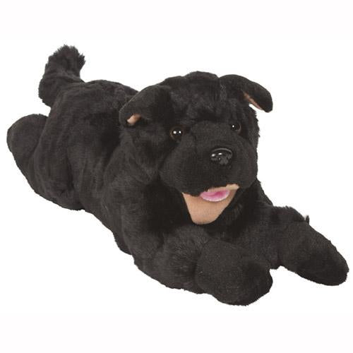 Sunny Toys 18" Puppy (black, Lying)