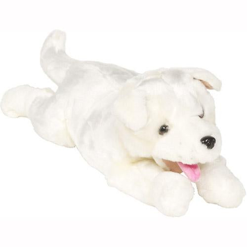 Sunny Toys 10" Puppy (white, Lying)