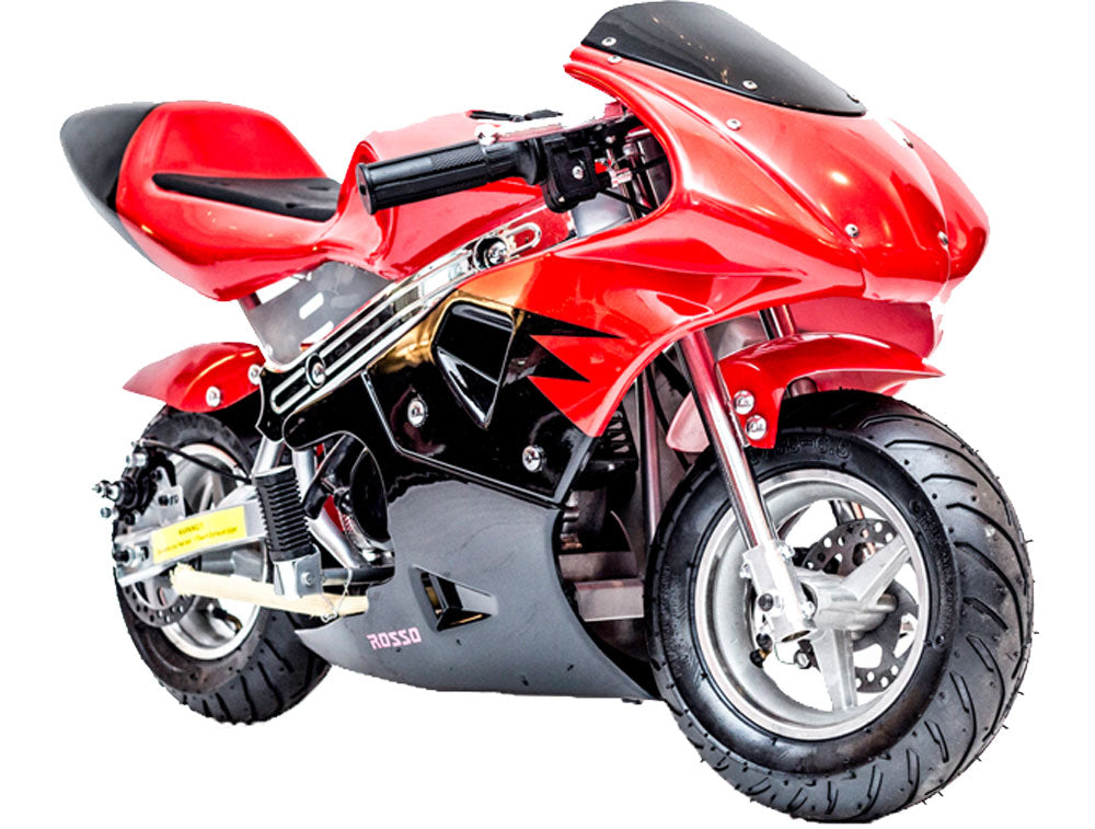 Rosso Gas Pocket Bike 33cc 2-stroke Red