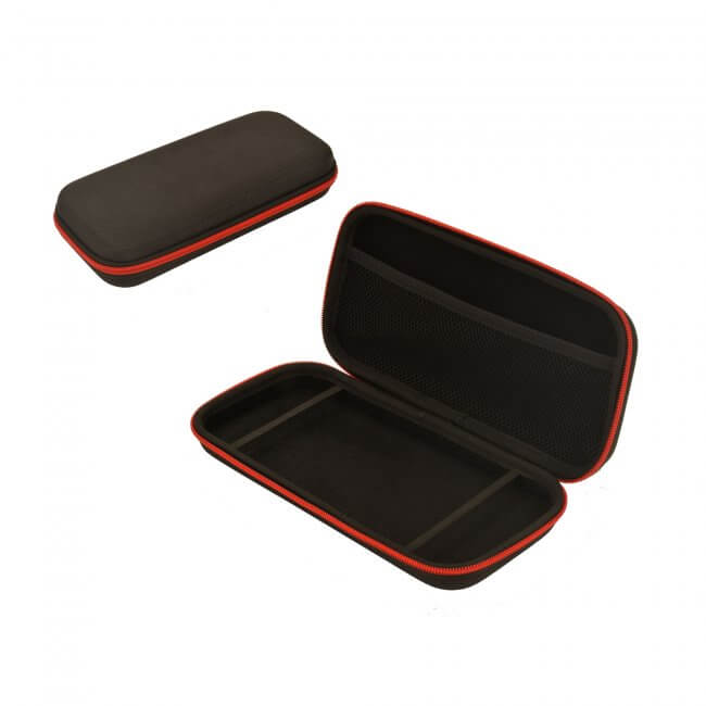 Switch Console Carrying Case W/ Red Zipper (kmd-ns-9721)