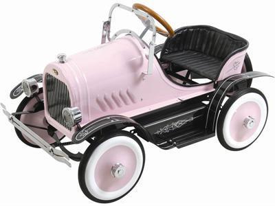 Kalee Deluxe Roadster Pedal Car Pink