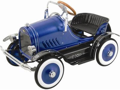 Kalee Deluxe Roadster Pedal Car Blue