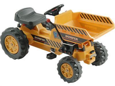 Kalee Dump Tractor Pedal Yellow