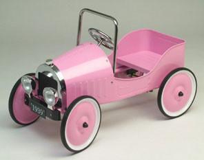 Jalopy Sedan Pedal Car - Pink J39p