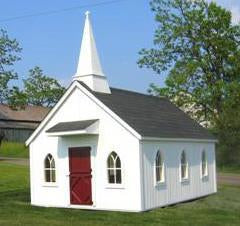 8 X 12 Little Cottage Chapel Panelized Kit