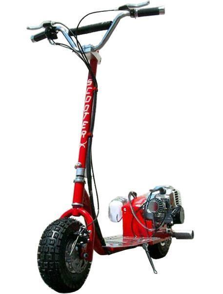 Scooterx Dirt Dog 49cc Red Gas Scooter