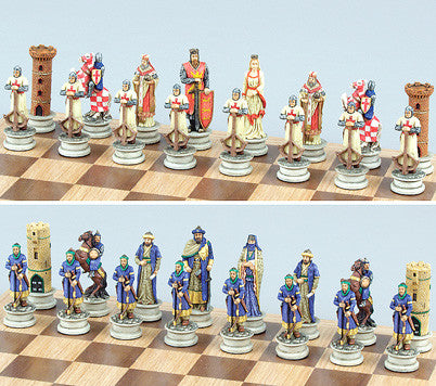 Fame 7611 Crusades Medieval Chess Set Pieces Iii