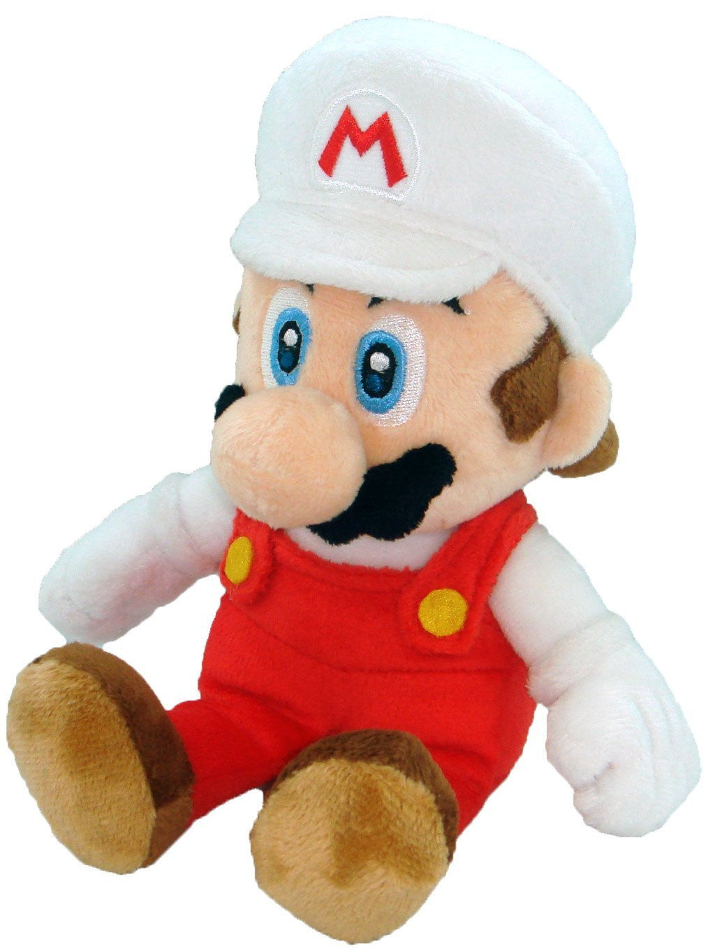 Nintendo Official Super Mario Fire Mario Plush, 8"