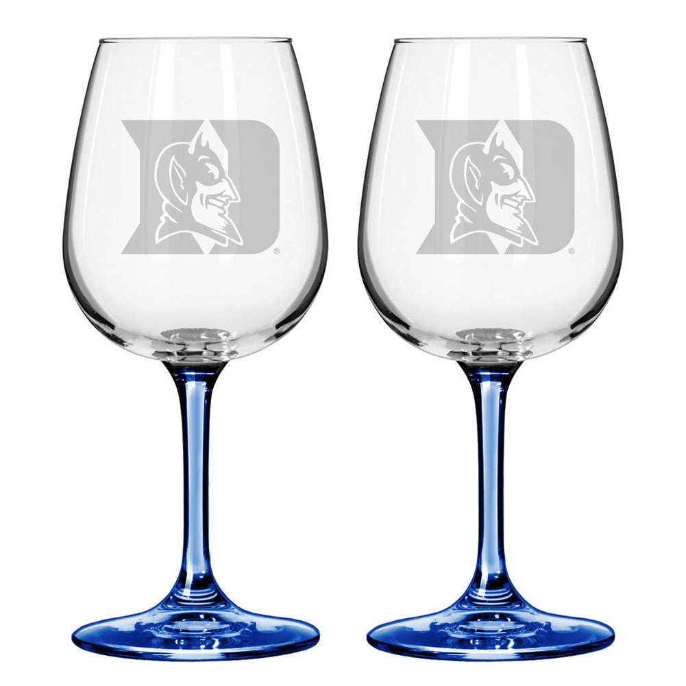 12Oz NcaaDuke 2Pk Wine Set