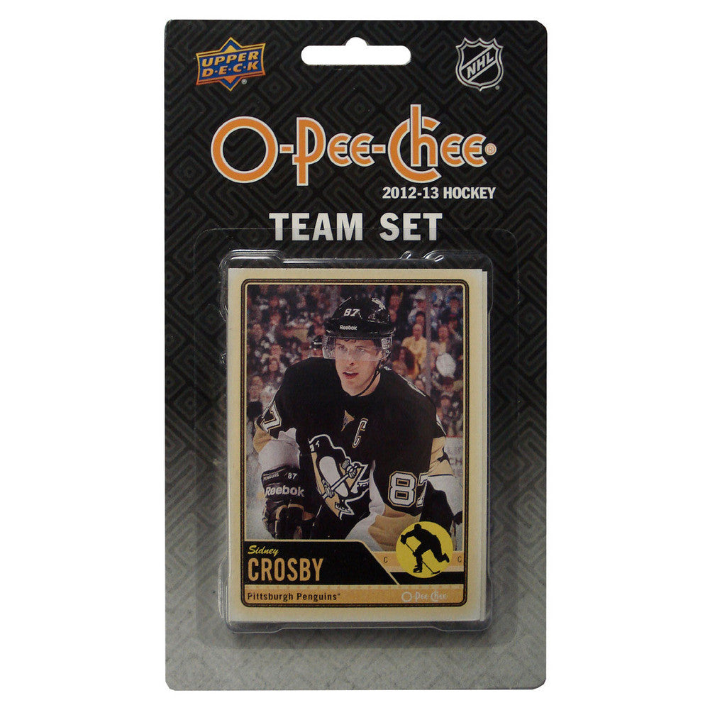 201213 Upper Deck O Pee Chee Team Card Set 17 Cards Pittsburgh Penguins