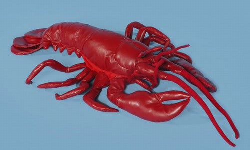 18" Lobster Puppet Red
