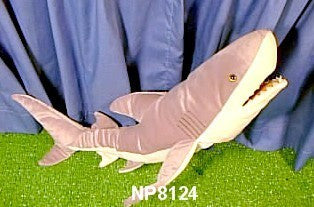 24" Shark Puppet Great White