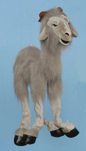 38" Goat Marionette - Grey Wb991b