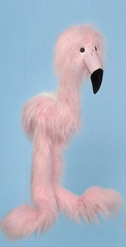 38" Pink Flamingo Marionette Wb912