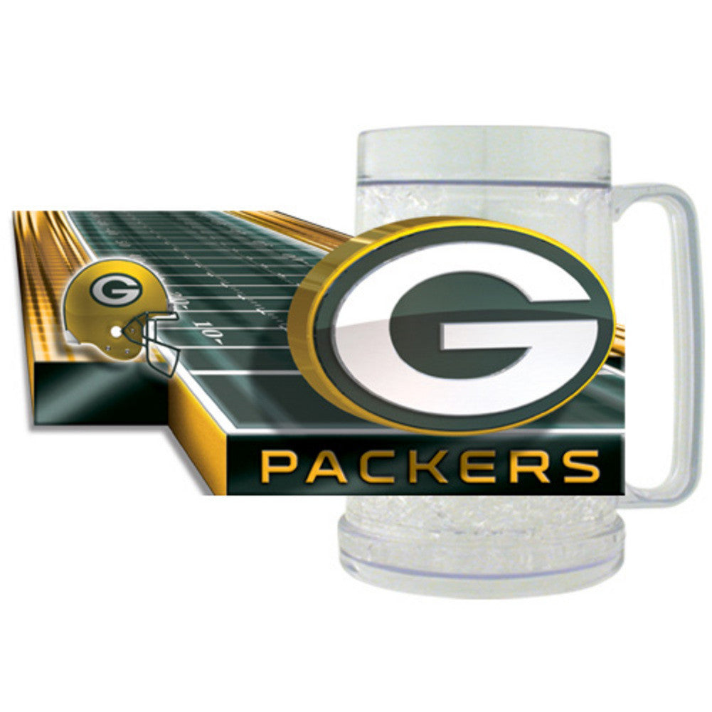 16Oz Crystal Freezer Mug NFL Green Bay Packers