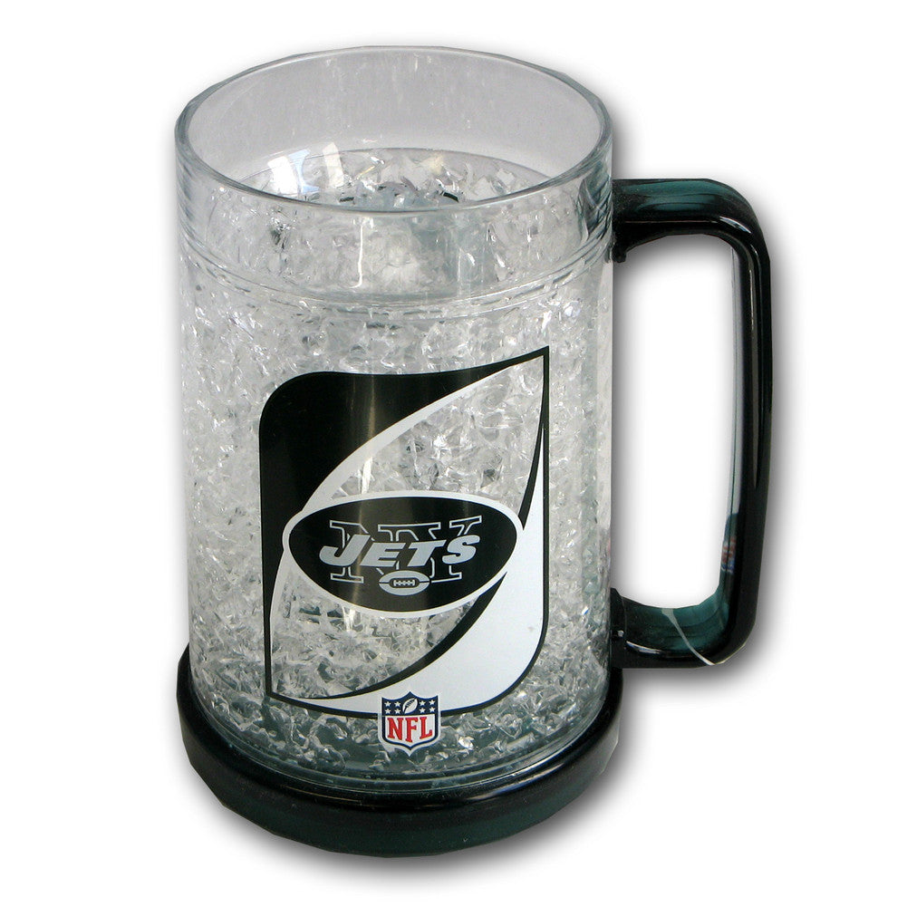 16Oz Crystal Freezer Mug NFL New York Jets