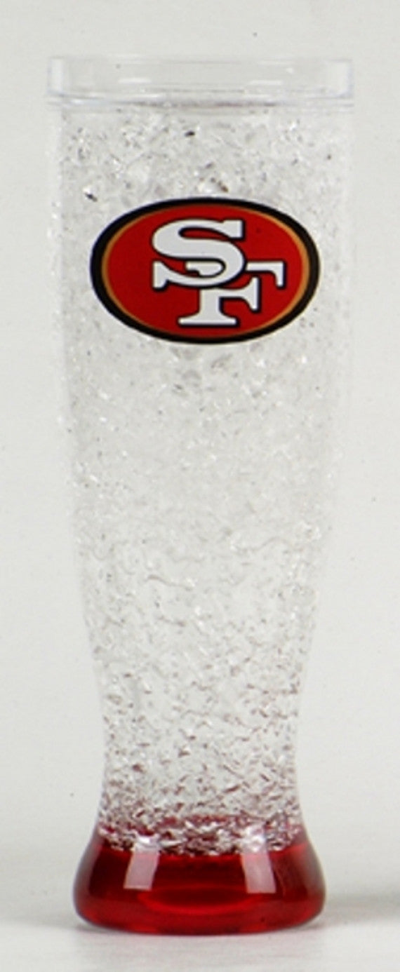 16Oz Crystal Freezer Pilsner NFL San Francisco 49ers