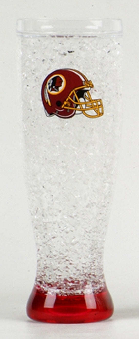 16Oz Crystal Freezer Pilsner NFL Washington Redskins