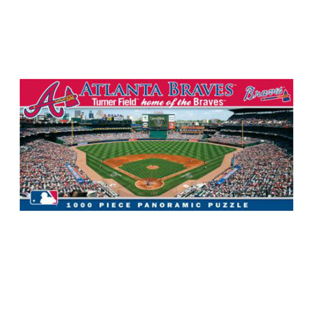 1000 Piece Ballpark Puzzle Atlanta Braves