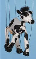 16" Cow Marionette Small