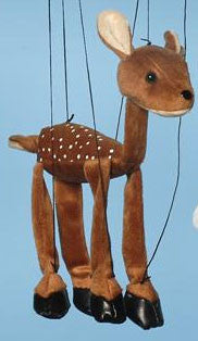 16" Deer Marionette Small