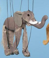 16" Elephant Marionette Small