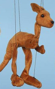 16" Kangaroo Marionette Small