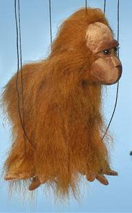 16" Orangutan Marionette Small